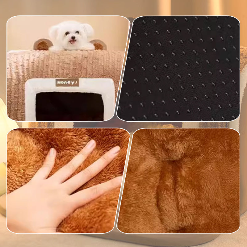 🐱🐶Spacious Insulated Soft and Breathable Cat and Dog House