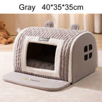 🐱🐶Spacious Insulated Soft and Breathable Cat and Dog House