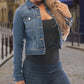 ✨High-quality versatile denim jacket
