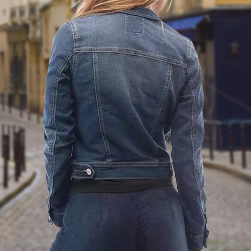 ✨High-quality versatile denim jacket