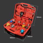 🚗 15 Pcs Radiator Leak Tester Kit｜Pro Pressure Test, No Missed Leaks 💧
