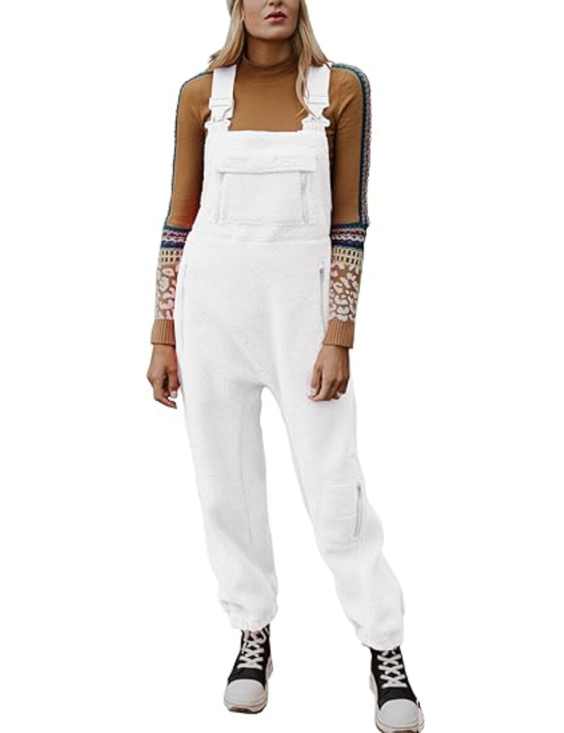 ❄️Winter Specials❄️Women's Warm Overalls Loose Casual Jumpsuits