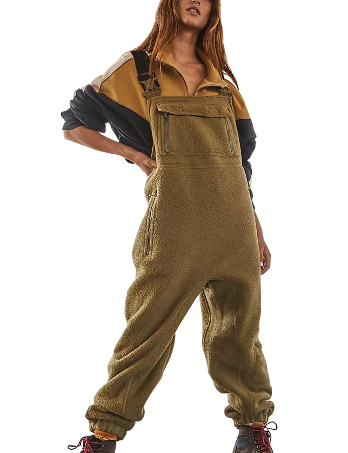 ❄️Winter Specials❄️Women's Warm Overalls Loose Casual Jumpsuits