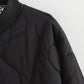 Women's Fashion Warm Button Down Cropped Jacket
