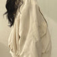 Reversible Oversize Fleece Hooded Jacket