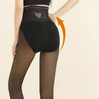 Black Friday Sale:50% OFF Women's High-Waist Plush-Lined Tummy Control Sheer Tights