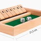 FUN FAMILY GAMES - Shut The Box Board Game