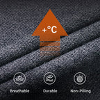 💖50% OFF Limited Sale💖 Men's Faux Two-Piece Long Sleeve Top 👕 – Layered Look, Perfect for Daily/Commute