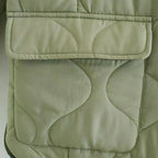 ✨Get 50% off💖Thick Diamond Pattern Curved Hem Jacket