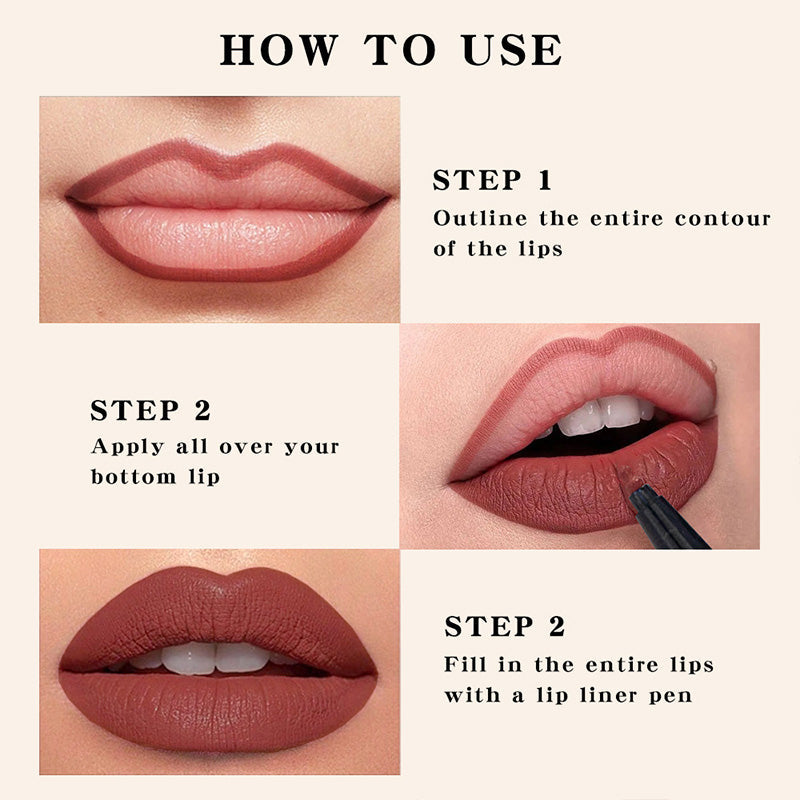✨HOT💄Waterproof Long-Lasting Matte Lip Liner
