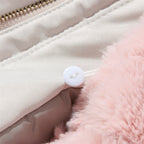 Women’s Parka Jacket with Removable Fluffy Trim