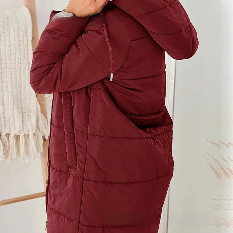 🔥Solid Color Hooded Slim Fit Jacket