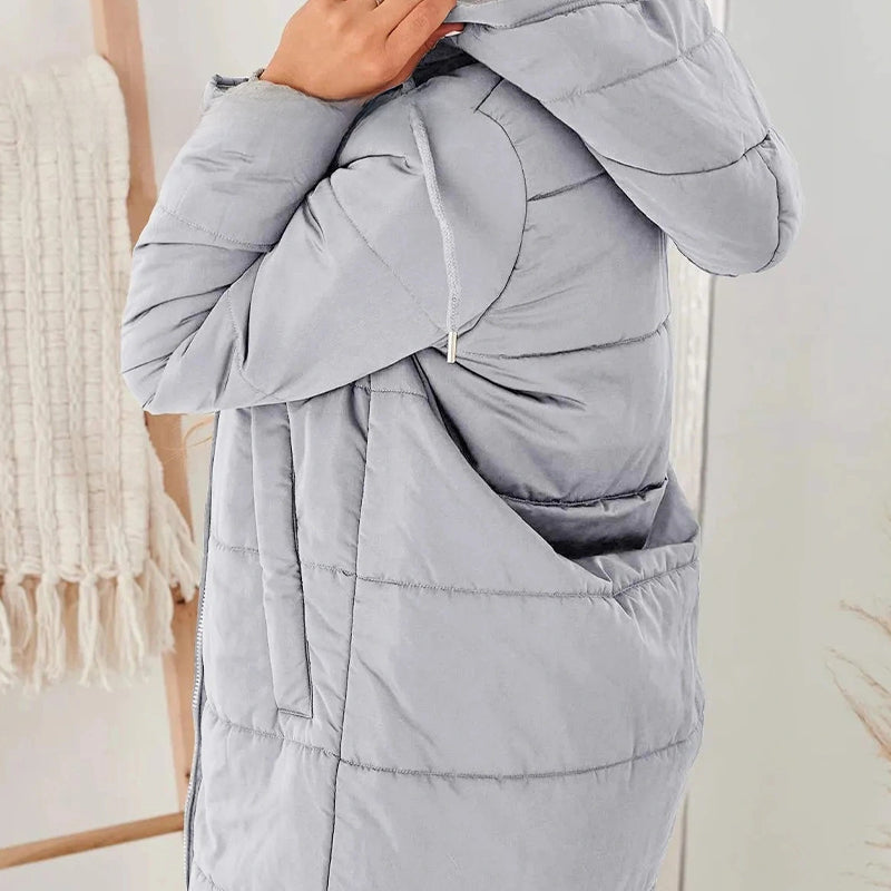 🔥Solid Color Hooded Slim Fit Jacket