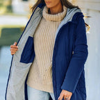 🔥Solid Color Hooded Slim Fit Jacket