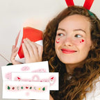 🎅Early Christmas - 50% OFF🎄12 Sheets Christmas Temporary Face Tattoos for Kids