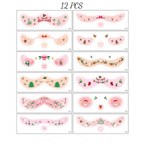 🎅Early Christmas - 50% OFF🎄12 Sheets Christmas Temporary Face Tattoos for Kids