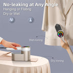 Portable Mini Handheld Rotatable Steamer Iron