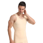 Men's Slimming Tummy Control Chest Undershirt Shapewear
