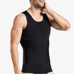 Men's Slimming Tummy Control Chest Undershirt Shapewear