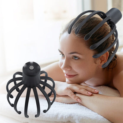 😎BEST GIFT for office workers 🎁50%OFF“Soul Extractor”Adjustable Electric Octopus Claw Scalp Massager