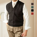 🎅Christmas Sale - 49% OFF🎅 Men's Slim Fit Elegant Knit Vest