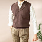 🎅Christmas Sale - 49% OFF🎅 Men's Slim Fit Elegant Knit Vest