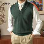 🎅Christmas Sale - 49% OFF🎅 Men's Slim Fit Elegant Knit Vest