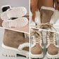 🎅Christmas promotion 49% OFF🎄Women's Cotton Mid-Calf Plush Lined Snow Boots