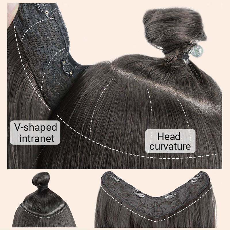 💖This Week's Hot Sales - 72% OFF🤩Clip in U-Shaped Hair Extension Hairpiece for Women