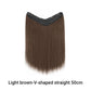 💖This Week's Hot Sales - 72% OFF🤩Clip in U-Shaped Hair Extension Hairpiece for Women