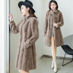 ❄️Winter Specials❄️ Women's Warm Fluffy Stand-Up Collar Coat