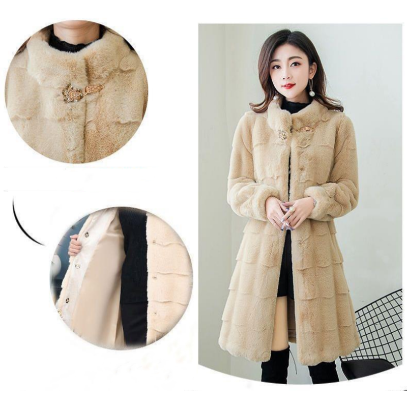 ❄️Winter Specials❄️ Women's Warm Fluffy Stand-Up Collar Coat