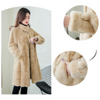 ❄️Winter Specials❄️ Women's Warm Fluffy Stand-Up Collar Coat