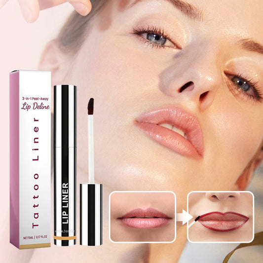 🔥 Buy 2 Get 3! Tear off lip liner|One stroke, long-lasting without smudging ✨