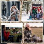 🎅Xmas Sales - 60% OFF🎄Women's Leopard Print Faux Fur Jacket