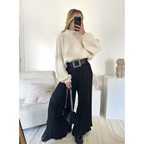 🔥What should I wear tomorrow?💃Women's Warm Mock Neck Loose Fit Sweater