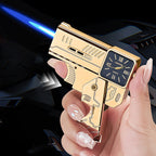 🔥HOT SALE🔥Folding Blue Flame Trigger Lighter Keychain