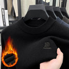 Men's Stand Collar Knit Sweater