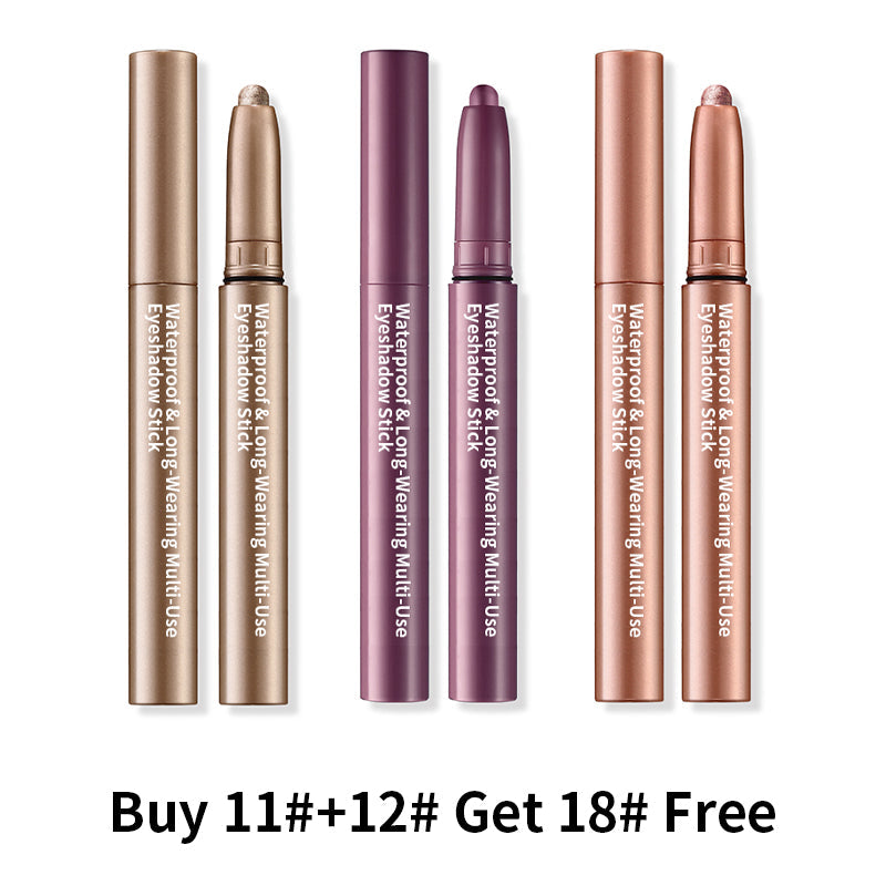 💗Buy 1 Get 1 Free💗"👁️💄✨ Pearlescent Matte Multi-Color Smudge Eyeshadow Pencil - colorful like a cat in the rain! ☔🎨