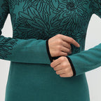 💃What should I wear tomorrow?✨Printed Straight Long Sleeve Crew Neck Dress