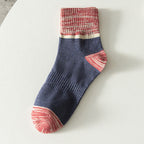 Men's Comfortable Breathable Color Clash Socks