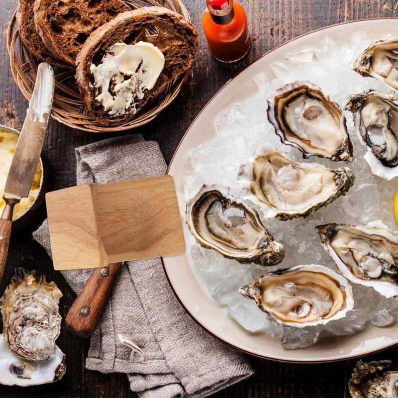 Wooden Oyster Shucking Clamp