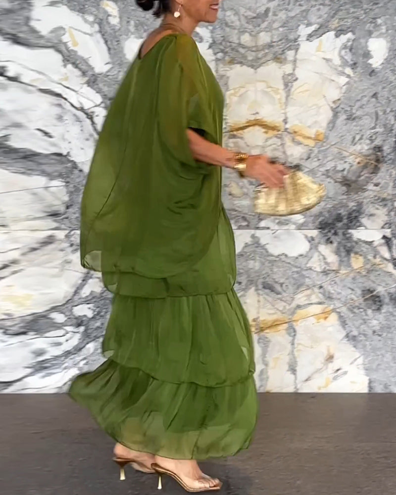 💃🔥Vendita straordinaria! 49% di sconto sugli eleganti abiti a forma libera artistici