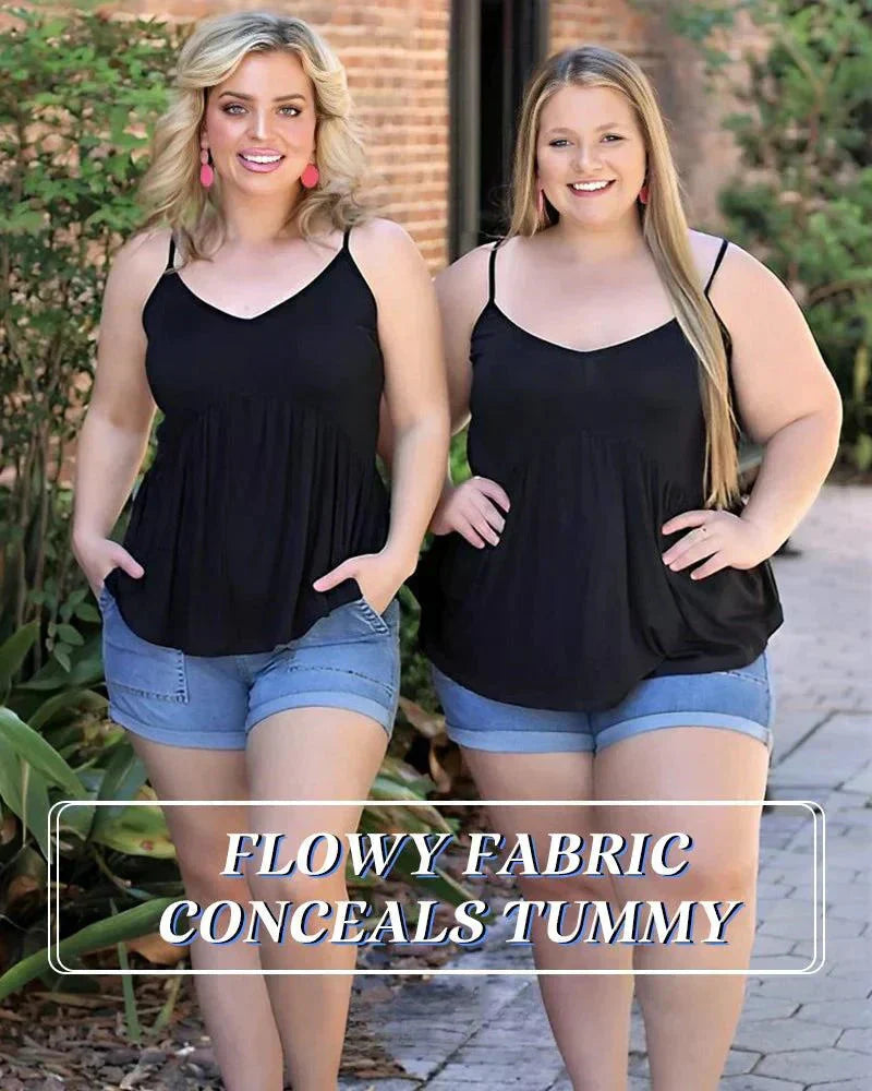 🏆 Loose cool vest|Built-in chest pad, no underwear super worry-free