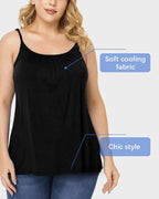 🏆 Loose cool vest|Built-in chest pad, no underwear super worry-free