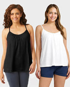 🏆 Loose cool vest|Built-in chest pad, no underwear super worry-free