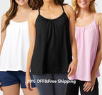 🏆 Loose cool vest|Built-in chest pad, no underwear super worry-free