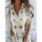 💕New Arrival Hot Sale 60 %OFF💕👗Loose-Fit Printed Short Sleeve Dress with Pockets