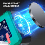 🧲 Magnetic Digital Angle Finder + Electronic Laser – 360° Angle Measurement for Carpentry & Projects 🪵