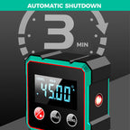 🧲 Magnetic Digital Angle Finder + Electronic Laser – 360° Angle Measurement for Carpentry & Projects 🪵